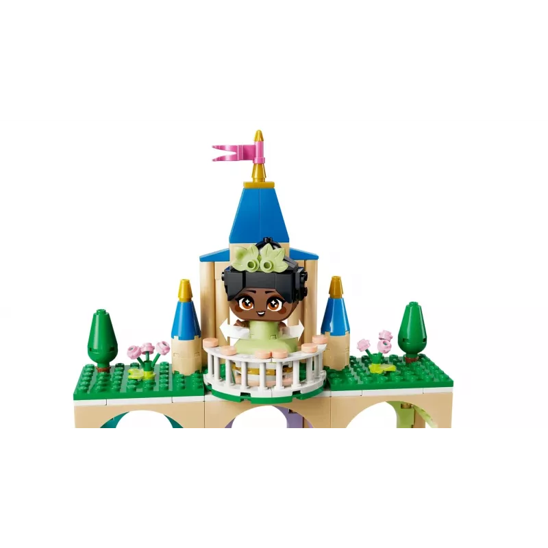 LEGO DISNEY 43291 Mini Bella y Tiana con castillo