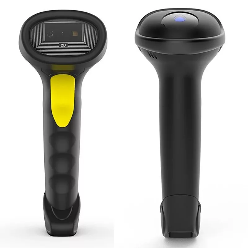 Lector de códigos de barras QOLTEC 50880 1D/2D USB — Lector de mano con interfaz USB
