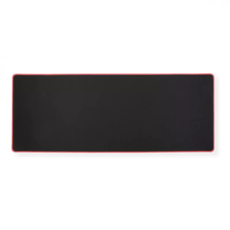 ROLINE Alfombrilla para teclado y ratón - Negro, Rojo