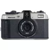 Pentax 17 cámara de película, negro/plateado