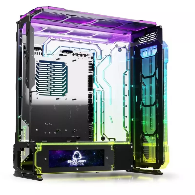 Frontal para caja de PC Singularity Spectre 4 Elite, acrílico transparente