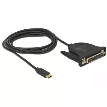 Cable paralelo DeLOCK 62980 negro 1,8 m