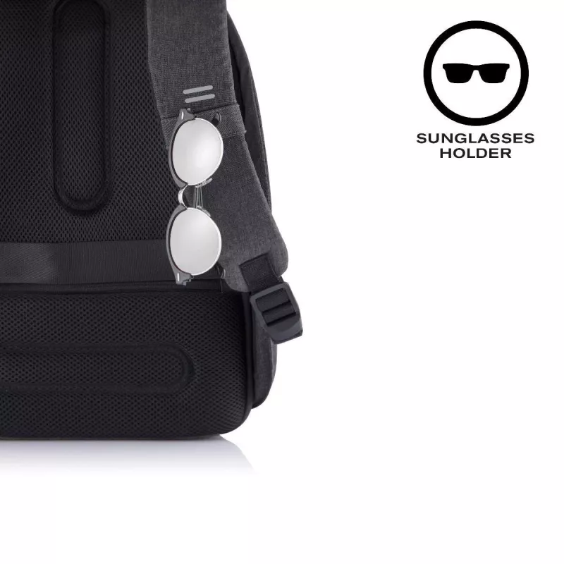 XD Design Bobby Hero Small P705.701 mochila antirrobo, portátil de 13,3 pulgadas, tablet de 12,9 pulgadas, 10,5 l, PET, negra