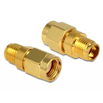 DeLOCK - adaptador de RF - RP-SMA (M) - a - SMA (H) (88728)