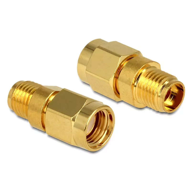 DeLOCK - adaptador de RF - RP-SMA (M) - a - SMA (H) (88728)