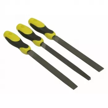 Stanley set de 8 limas de 3 piezas