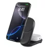 Cargador de interior Belkin UltraCharge 25w Qi2 2en1 Magnético USB-C negro redondo