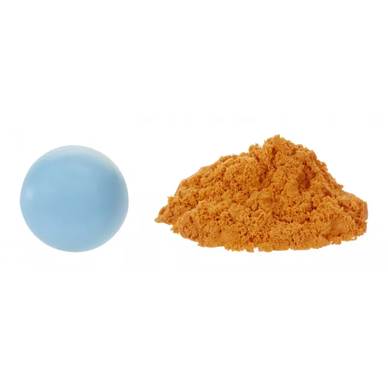 Plastilina Wonder Factory Never Dry Dough, azul claro, naranja