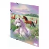 Carpeta HERMA con goma elástica A3 cartón Horse World