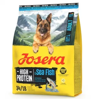Pienso seco para perros JOSERA High Protein Adult Sea Fish 3 kg — receta rica en proteínas para perros adultos con pescado