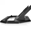 Kit de soporte de chasis para The Tower 300 negro (negro, para colocación horizontal)