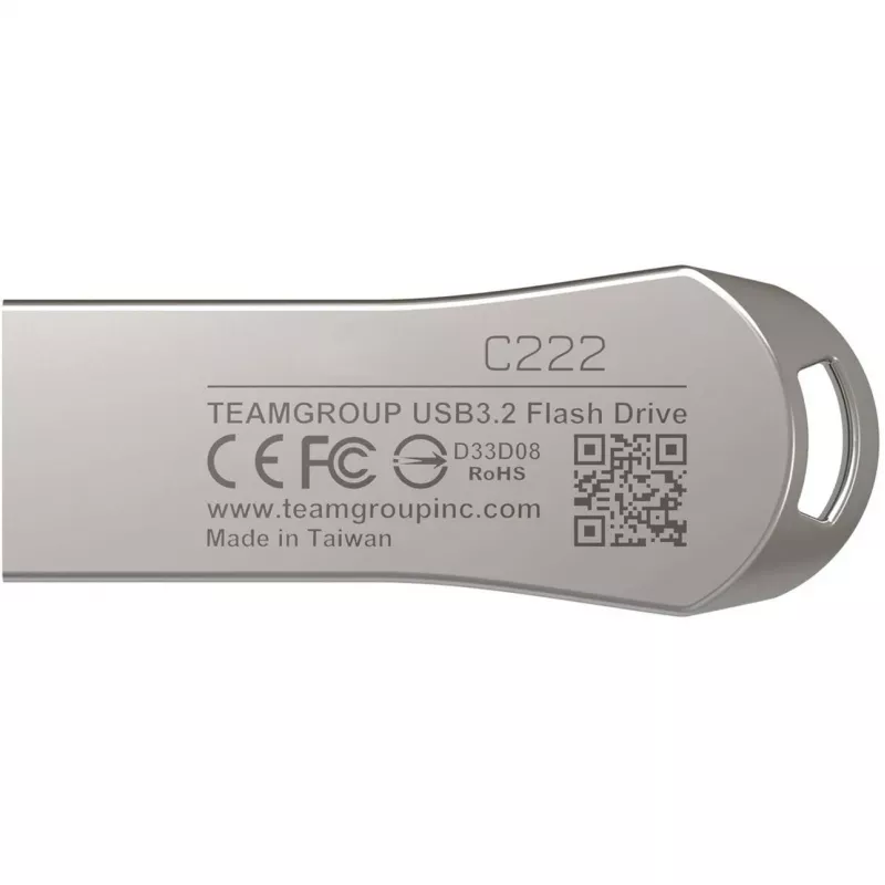 C222 32 GB, unidad flash USB Plateado, USB-A 3.2 Gen 1