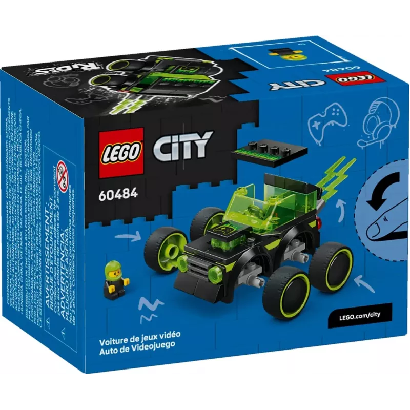 LEGO CITY 60484 Rides - Coche de carreras gaming