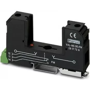 Phoenix Contact 2817738 VAL-MS BE/FM - Elemento base de protección contra sobretensiones tipo 2 (2817738)