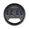 Hub USB DeLOCK 64153 Type-A 5000 Mbit/s negro