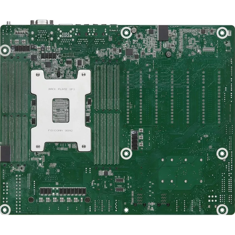 Placa base ASRock ROMED8-2T ATX para AMD EPYC LGA 4094, 8× DDR4 DIMM, Octa-Channel, 2× M.2, 8× SATA III, 10GbE, 3× RJ-45