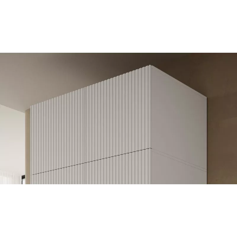 Armario ropero cama meble PAFOS 2D BASE 90×55,5×45 cm blanco mate, 2 puertas