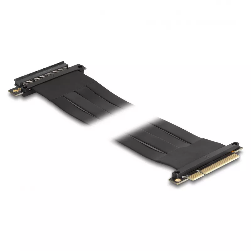 Tarjeta riser DeLOCK PCI Express x8 macho a ranura x8 con cable de 60 cm