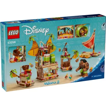 LEGO Disney Kakamora-Barke Spielset 43258 – 572 piezas, 2 minifiguras, para niños a partir de 7 años