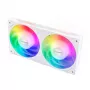 Ventilador Akasa VEGAS A24 12 cm blanco rodamiento de bolas
