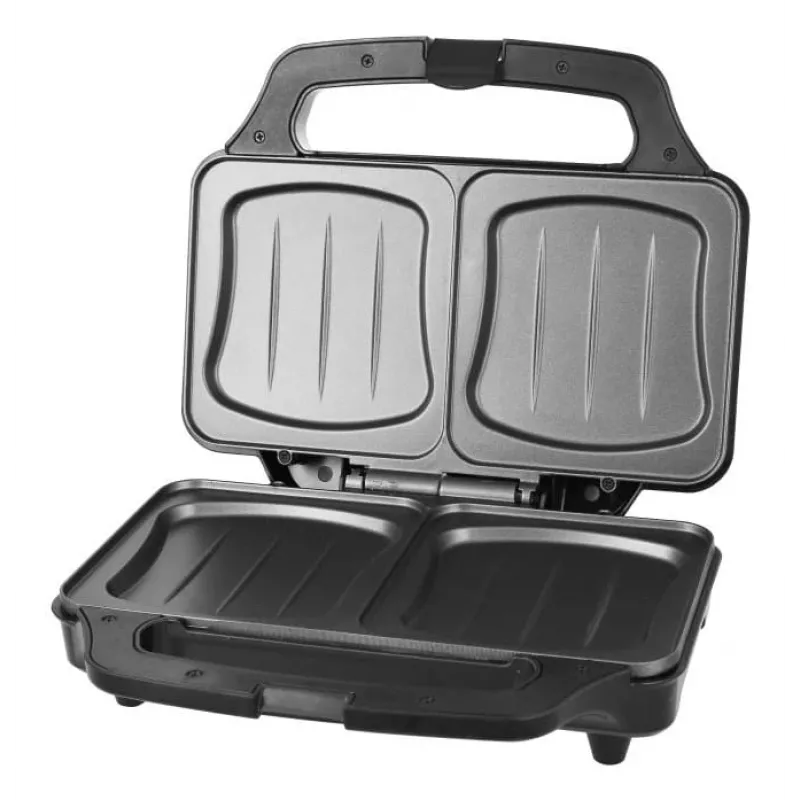Sandwichera Emerio ST-109562.17 900 W negro plateado