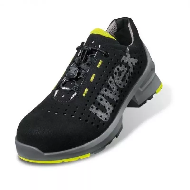 Calzado de seguridad Uvex 85438 unisex adulto negro lima poliuretano microfibra