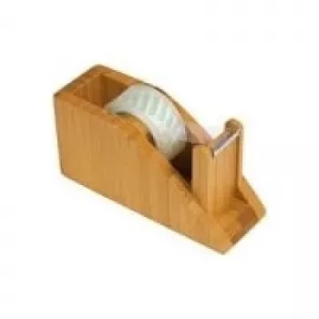 Dispensador de cinta WEDO 61 907 madera de bambú