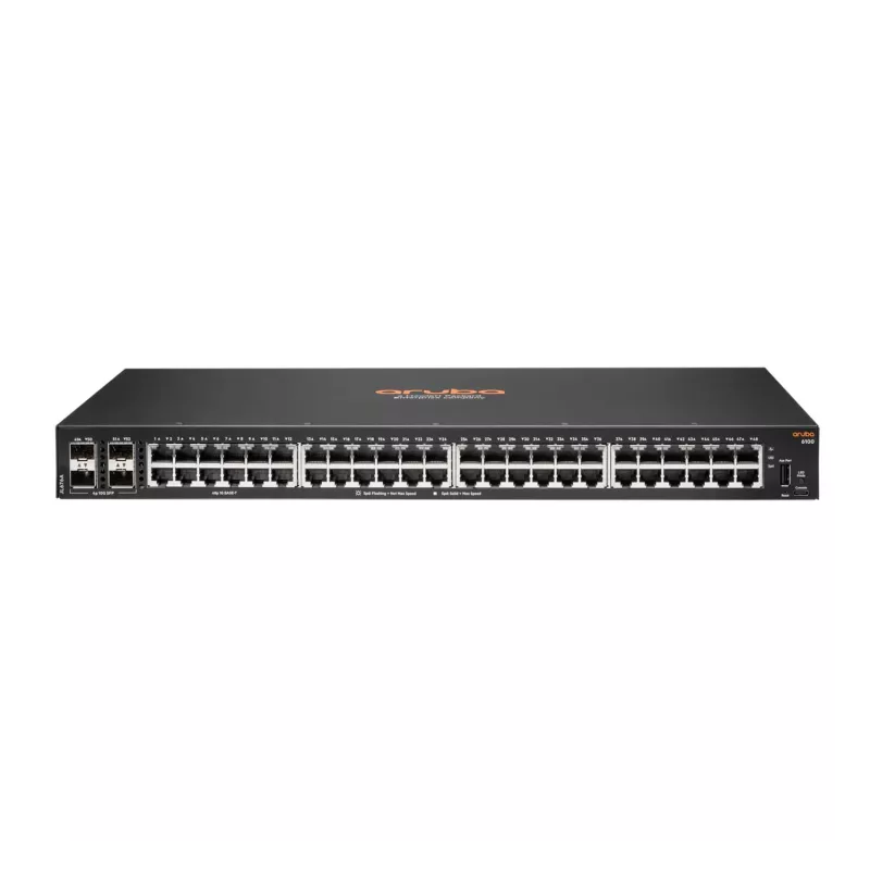 Switch gestionado HPE Aruba 6100 48G 4SFP+