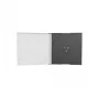 MEDIARANGE funda CD Jewelcase bandeja individual - estuche de almacenamiento de CD - capacidad: 1 CD/DVD - negro (pack de 100)