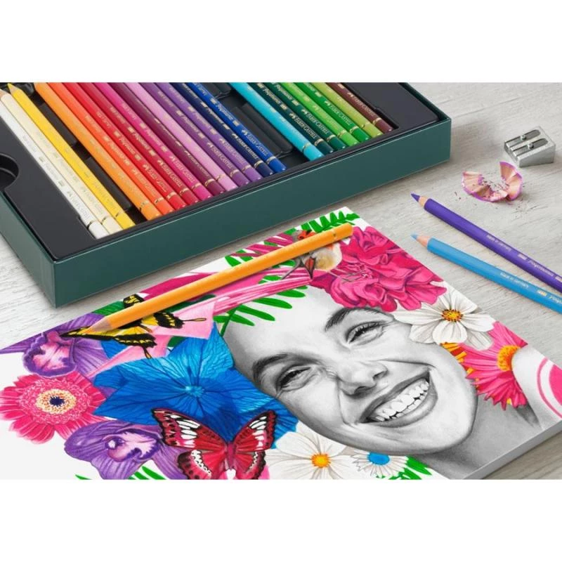 Set de lápices a base de aceite Faber-Castell Polychromos & Pitt Graphite Matt 38 uds. multicolor