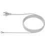 Bachmann 312.175 Cable de alimentación, CEE 7/7, 10 A, 3 m, negro