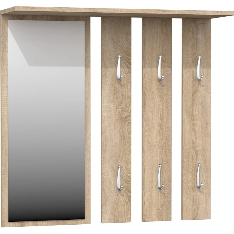 Topeshop OPAL WIESZAK SONOMA perchero roble