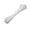 Set organizador de cables QOLTEC 52236 — 100 uds., blanco