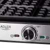 Gofrera Adler AD 3083 – 4 gofres cuadrados 10×10 cm, 1200 W, temperatura regulable, recubrimiento antiadherente, asas frías