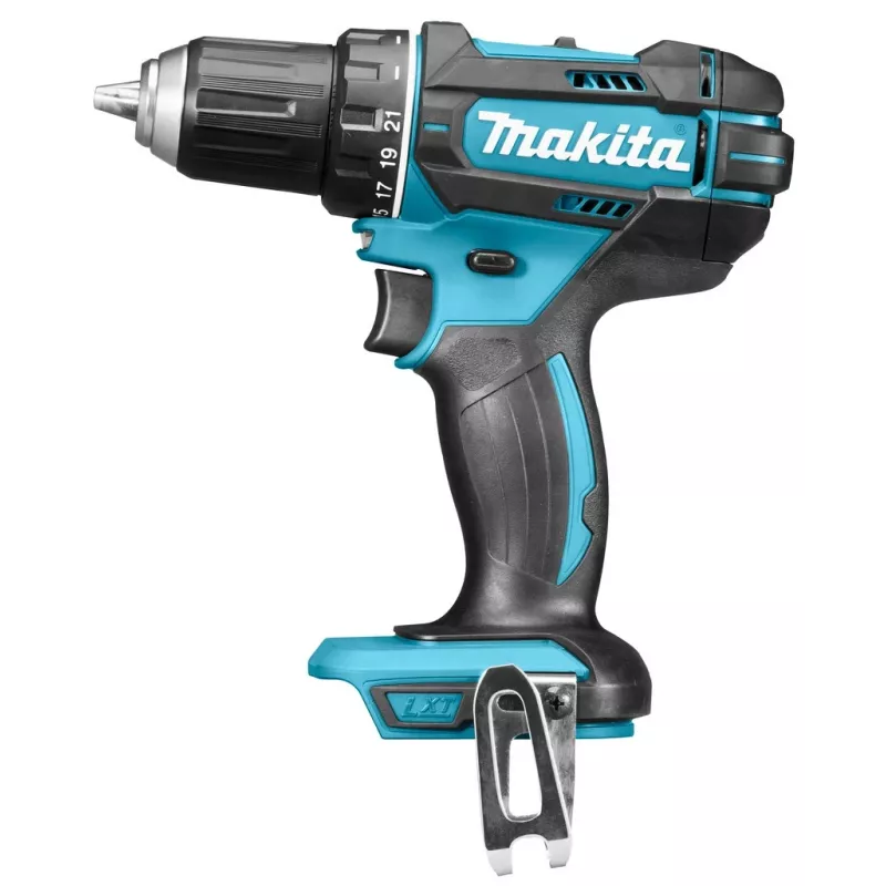 Taladro atornillador a batería Makita, 18 V, 2x 5,0 Ah Li-Ion, 62/36 Nm, 1,7 kg, LED