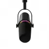 Shure MV7+-K-BNDL - micrófono para locución/canto con conexión XLR/USB-C, negro + soporte de mesa GATOR