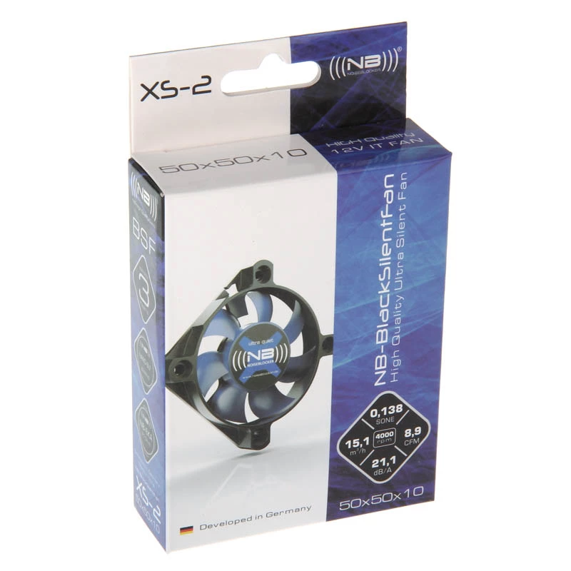 Ventilador NoiseBlocker BlackSilent XS2 50 mm