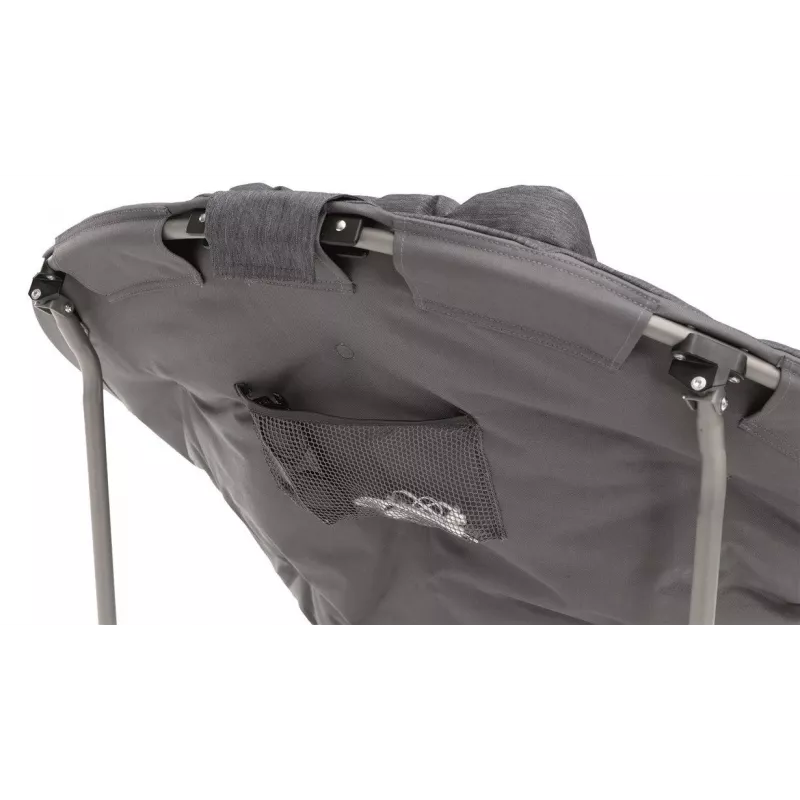 Silla de camping Outwell Kentucky Lake — silla plegable de 4 patas, carga máx. 120 kg, ancho 1040 mm, fondo 700 mm, peso 8,1 kg
