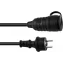 Cable de extensión EUROLITE 30245697 3x1,5 mm² 10 m – cable de extensión eléctrica