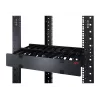 APC AR8612 organizador de cables horizontal, de una cara con tapa, 1U, 150 mm (6") de profundidad, negro