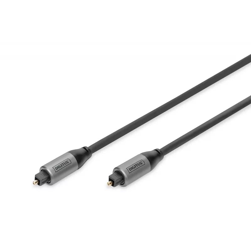 Cable de conexión Toslink Digitus 3 m conector a conector dorado
