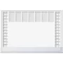 Mantel de escritorio Sigel H6366 papel gris/blanco, papel, 595×410 mm, FSC