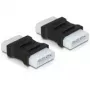 Adaptador conector DeLOCK 65044 4-Pin-Molex negro