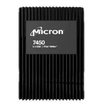 SSD | MICRON | SSD-Serie 7450 PRO | 3,84 TB | PCIe | NVMe | tecnología NAND Flash TLC | velocidad de escritura 5300 MB/s | velocidad de lectura 6800 MB/s | factor de forma und3 | TBW 7000 TB |