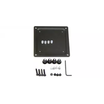 Kit de placa de conversión Ergotron 75 mm a 100 mm negro acero