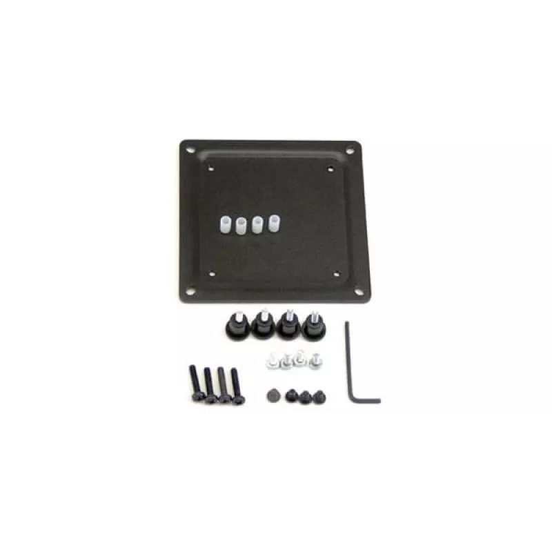 Kit de placa de conversión Ergotron 75 mm a 100 mm negro acero