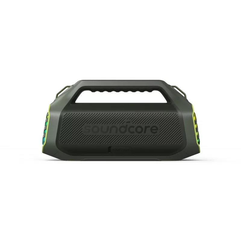Boom 2 Plus | Potente altavoz Bluetooth con bajos para exteriores verde aventura