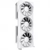 Tarjeta gráfica XFX Radeon RX 9070 XT — 16 GB GDDR6, 256-bit, PCIe x16, 2400 MHz, 3 ventiladores blanco, 325×65 mm