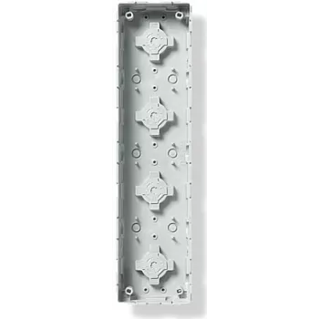 Siedle GU 611-4/1-0 - Caja empotrable - Gris - Siedle - Plástico - Superficie - 100 mm