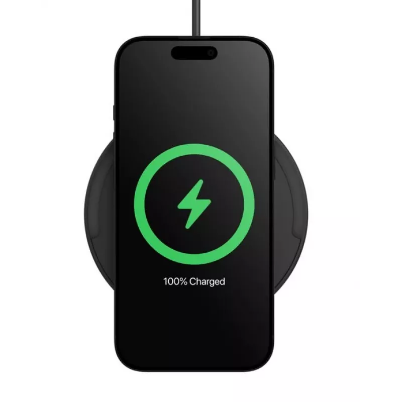 Cargador inalámbrico Belkin WIA012KQBK 15W con fuente de alimentación de 20W, negro